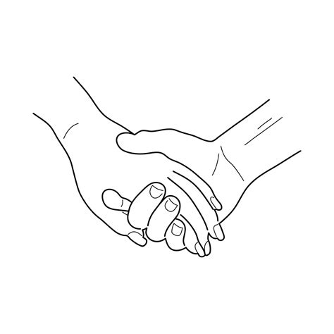 Immagine stilizzata di una mano che offre supporto ad una coppia