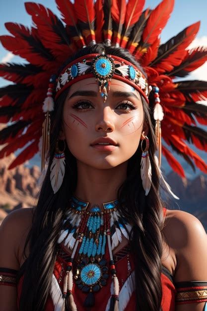 Culla verticale nativo americana con decorazioni