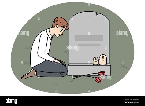 illustrazione di una madre in lutto