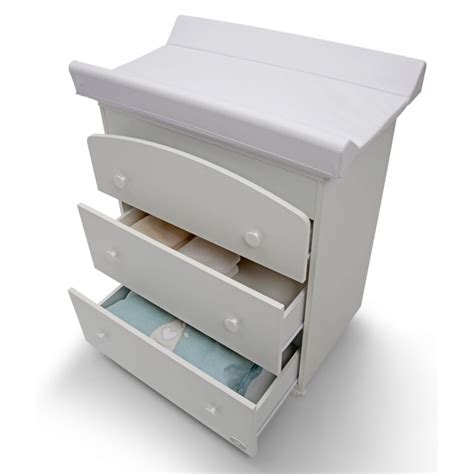 Cassettiera con fasciatoio rimovibile