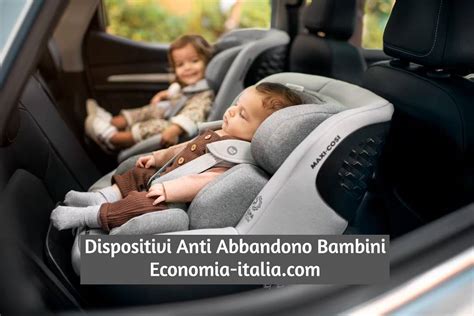 Tipi di dispositivi anti abbandono