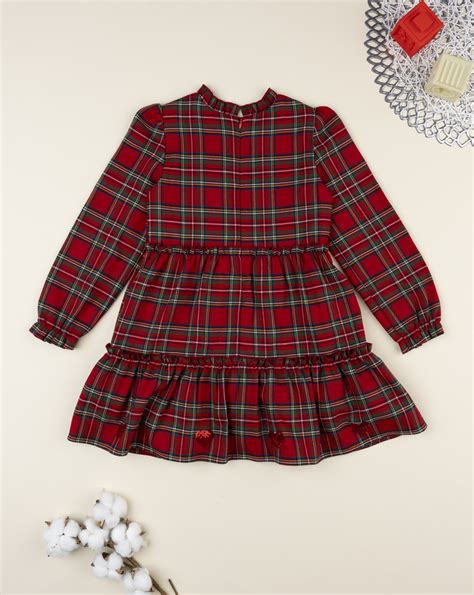 Abitino tartan Prenatal per bambina