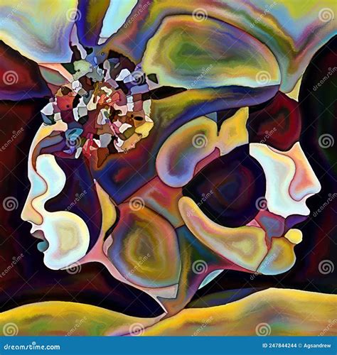 rappresentazione artistica di un puzzle di storie frammentate che formano un volto