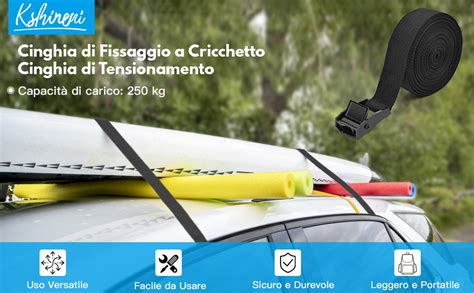 Schema di Fissaggio Bagagli in Auto