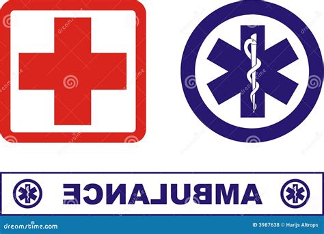 Simbolo di ambulanza