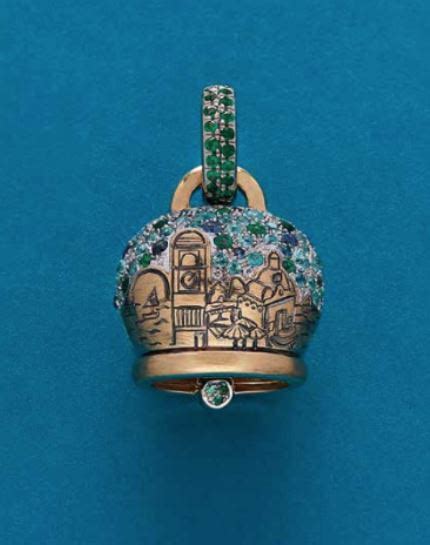 Chantecler Campanella con smalti colorati