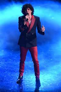 Ermal Meta sul palco di Sanremo
