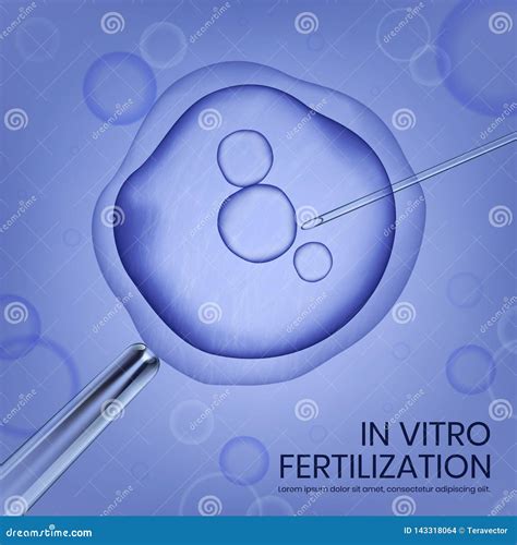Illustrazione stilizzata del processo di fecondazione in vitro (FIV)