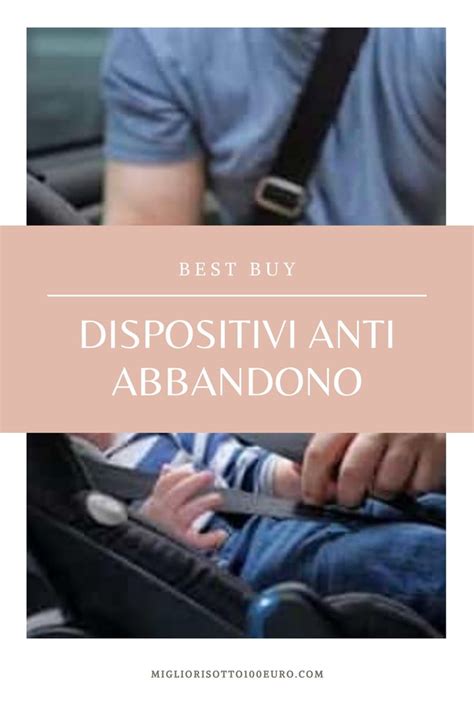Infografica dispositivi anti-abbandono