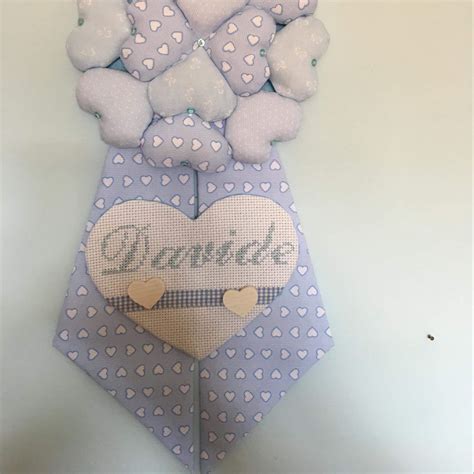 Coccarda fai da te con foto del bambino