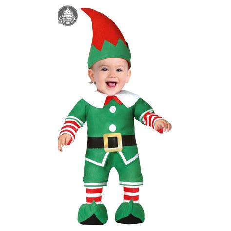 Bebé con vestito da elfo