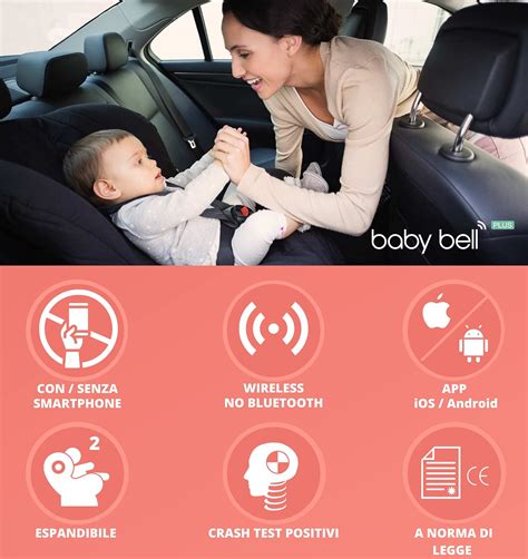 Illustrazione di un dispositivo anti abbandono per seggiolini auto