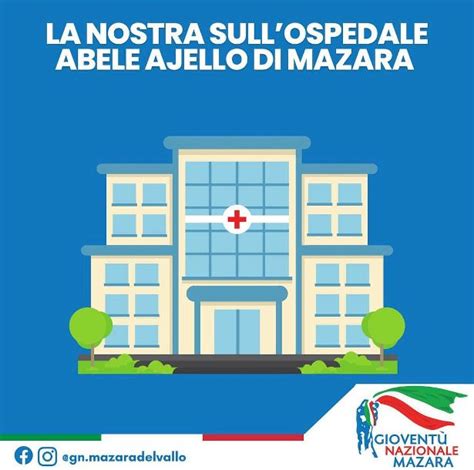 Mappa di Mazara del Vallo e ospedale Abele Ajello