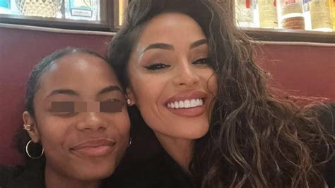 Raffaella Fico con la figlia Pia
