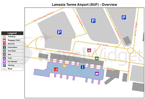Mappa della zona di Lamezia Terme con evidenziato un negozio per bambini