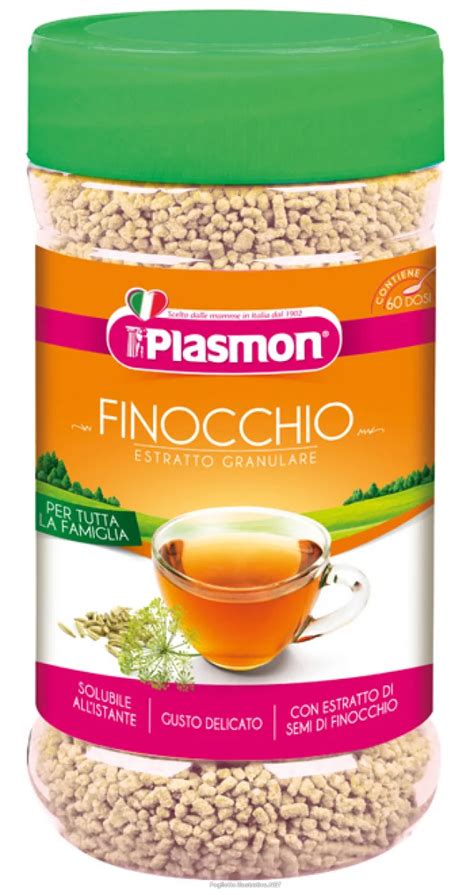 Confezione di tisana granulare al finocchio per neonati