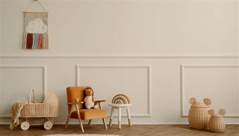 Cameretta Montessori con boiserie