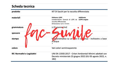 Scheda tecnica per la scelta della taglia corretta del bebè