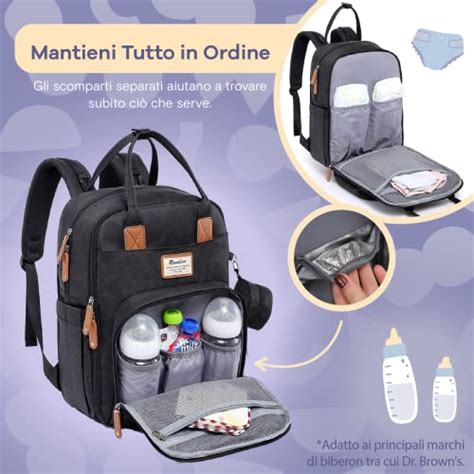 Zaino fasciatoio ergonomico moderno in contesto urbano