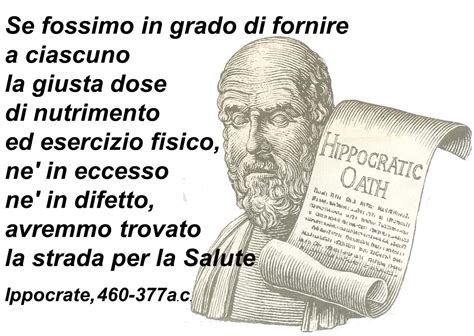 Rappresentazione di Ippocrate e le sue teorie mediche