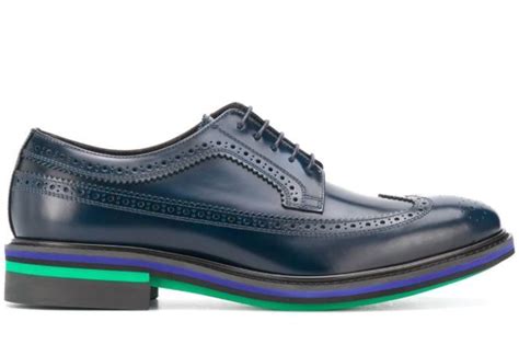 Scarpe inglesine Paul Smith con suola colorata