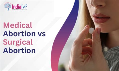 Comparison of medical and surgical abortion methods