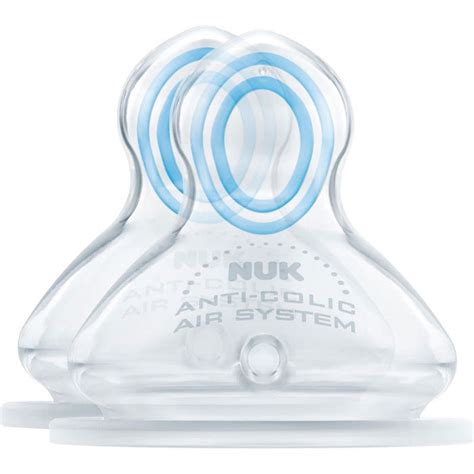 Schema del NUK Air System e i benefici per il bambino
