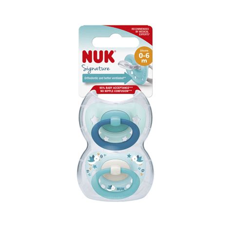 Confronto tra i modelli NUK Signature e NUK Space 0-6 mesi