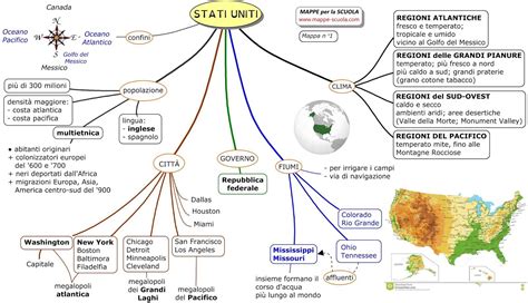 Mappa concettuale dei diritti riproduttivi negli Stati Uniti