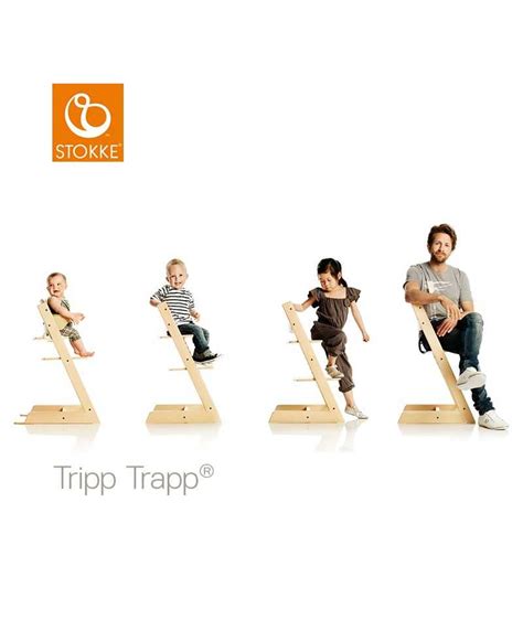 Schema delle scanalature della sedia Tripp Trapp