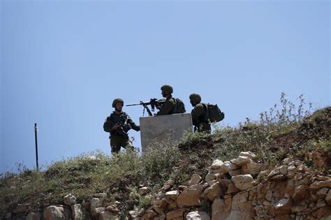 Soldati israeliani in Cisgiordania