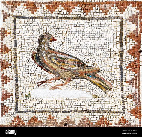 Mosaico romano raffigurante una dea della fertilità