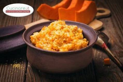 Piatto di migliotto alla zucca