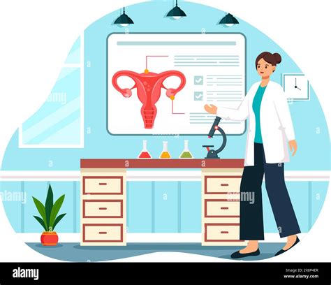 Illustrazione storica di un laboratorio di riproduzione assistita