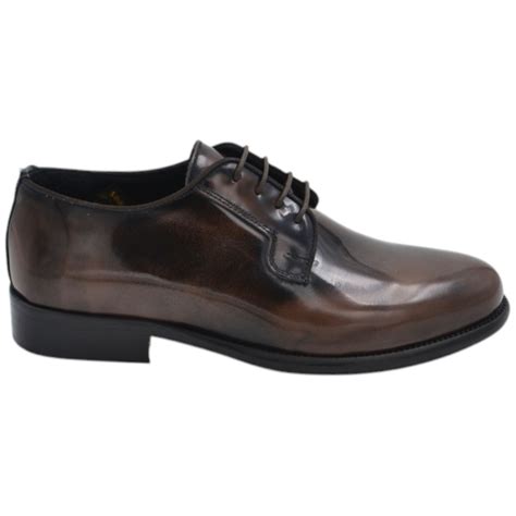 scarpa Derby uomo classica in cuoio