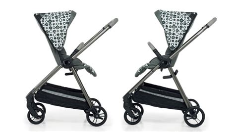 Dettaglio della seduta reversibile e del maniglione unico ergonomico