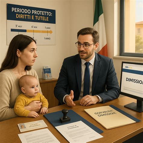 Infografica: Periodo Protetto di Maternità e Diritti