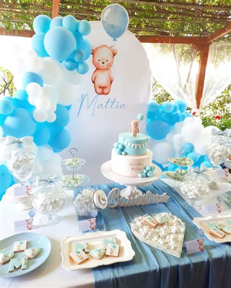 Sweet table a tema orsetto con dolcetti