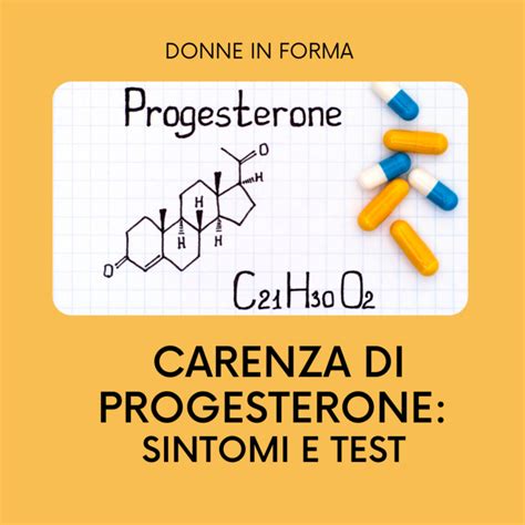 Sintomi comuni di carenza di progesterone
