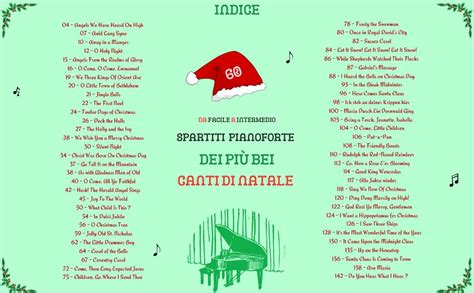 Raccolte di spartiti di ninne nanne e canti natalizi