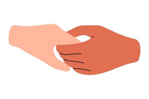 illustrazione concettuale di una mano che sostiene un'altra, simbolo di supporto emotivo