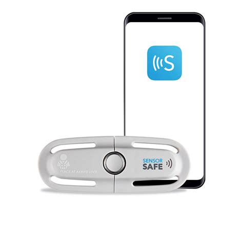Interfaccia app SensorSafe e clip