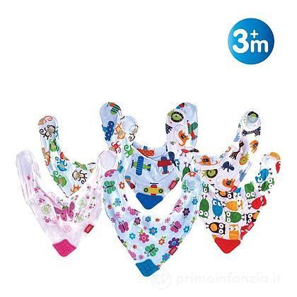 Bavaglini a bandana con massaggiagengive