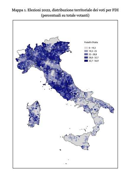 Mappa del voto referendario in Irlanda che mostra la distribuzione geografica del Sì e del No