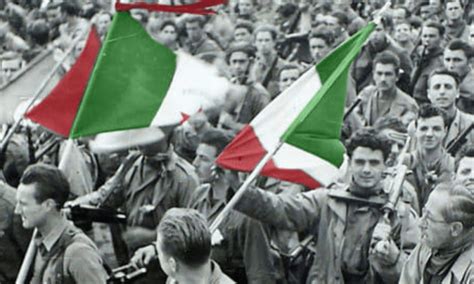 Manifestazione di liberazione il 25 Aprile