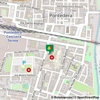 Mappa del percorso nascita Ospedale Lotti Pontedera