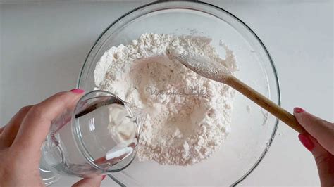 Ingredienti per pasta di sale e processo di impasto