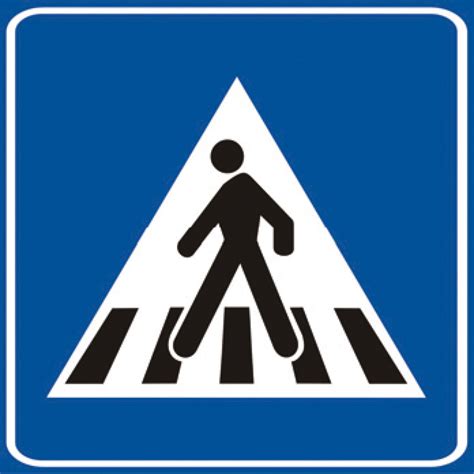 rappresentazione grafica di un attraversamento pedonale sicuro