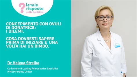 Donatrice di ovuli giovane e sana