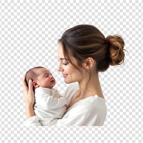 Donna single sorridente che tiene in braccio un bambino